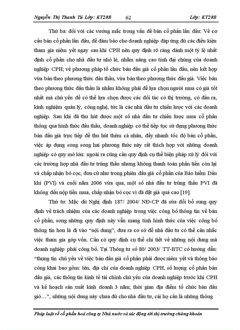 image for page Pháp luật về cổ phần hoá công ty Nhà nước và tác động tới thị trường chứng khoán 1