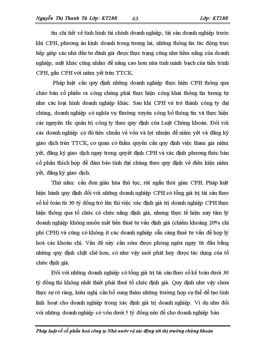 image for page Pháp luật về cổ phần hoá công ty Nhà nước và tác động tới thị trường chứng khoán 1