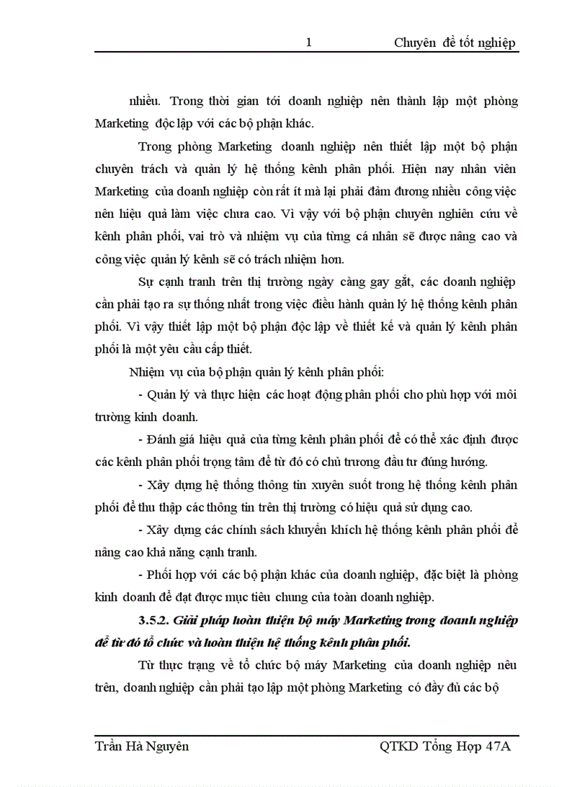 image for page Những giải pháp hoàn thiện hệ thống quản trị kênh phân phối sản phẩm Công ty BHLĐ và Dịch vụ thương mại