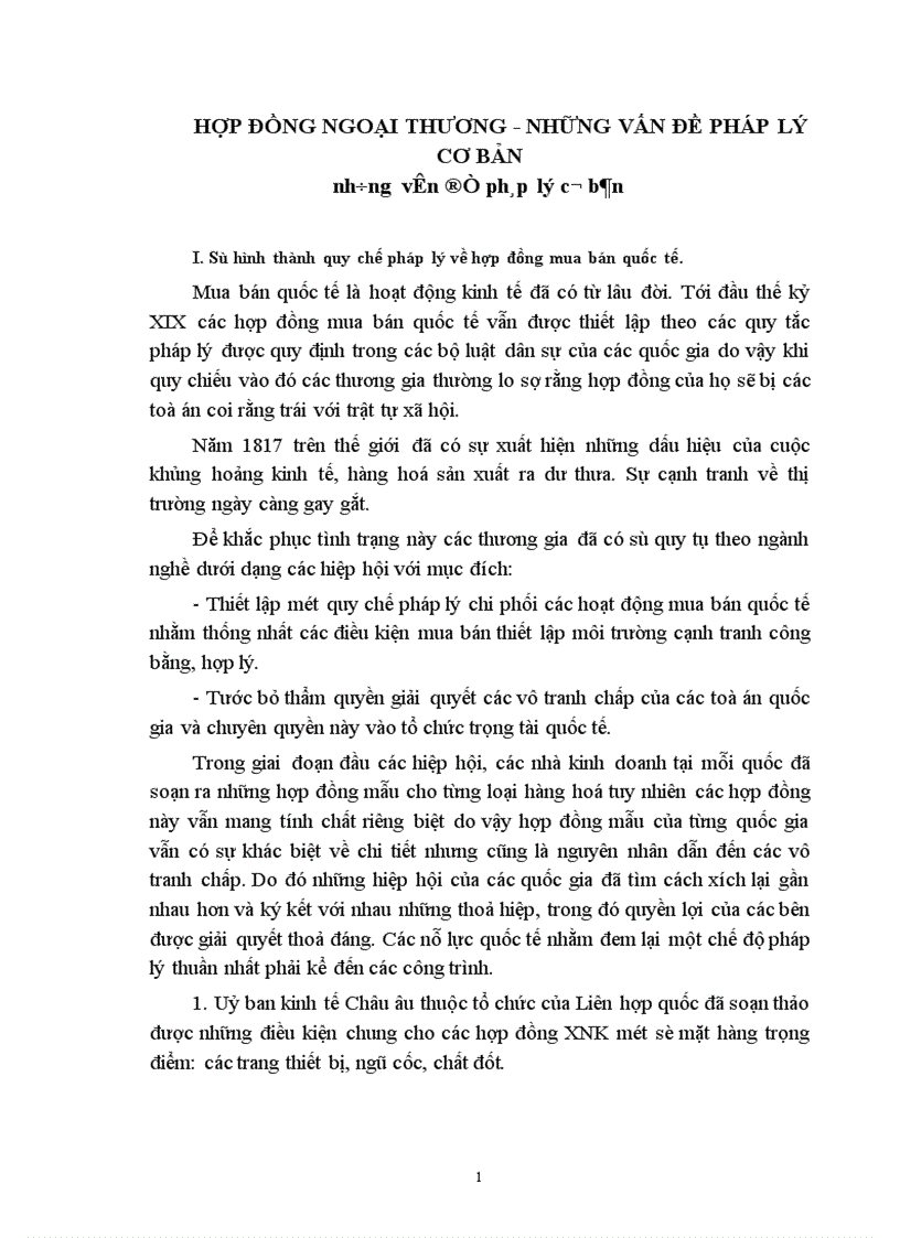 image for page Hợp đồng ngoại thương 1