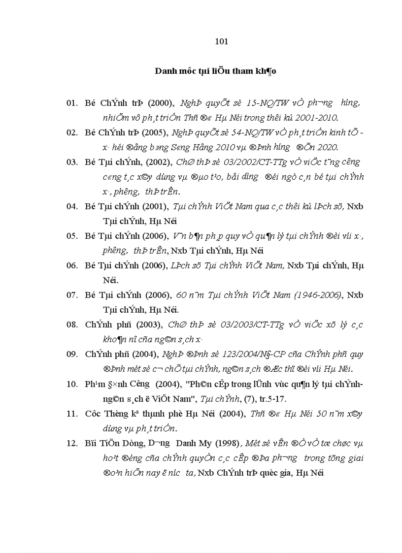 image for page Ngân sách phường của thành phố Hà Nội trong thời kỳ đổi mới 1