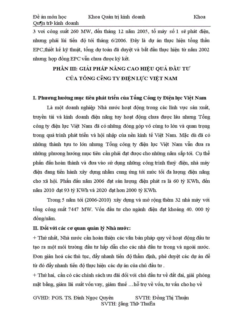 image for page Hiệu quả đầu tư phát triển của Tổng Công ty Điện Lực Việt Nam EVN 1