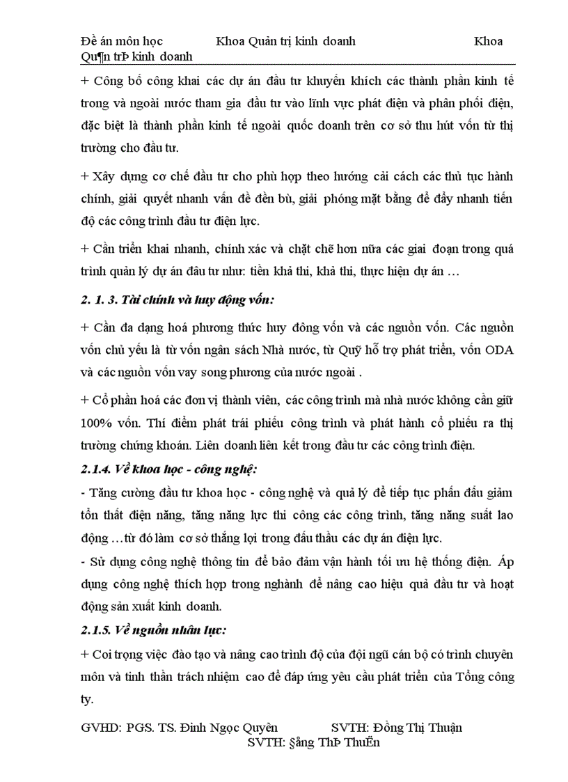 image for page Hiệu quả đầu tư phát triển của Tổng Công ty Điện Lực Việt Nam EVN 1