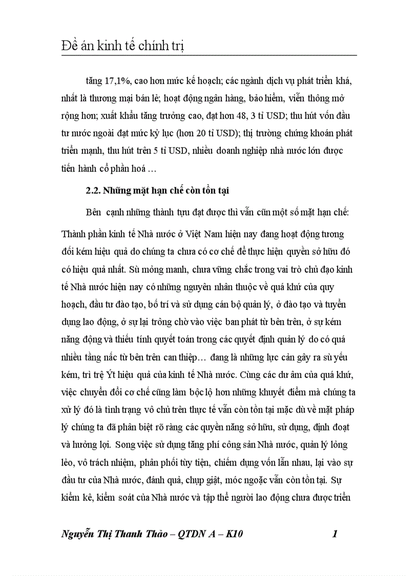 image for page Kinh tế Nhà nước và vai trò của nó trong nền kinh tế thị trường ở nước ta 1