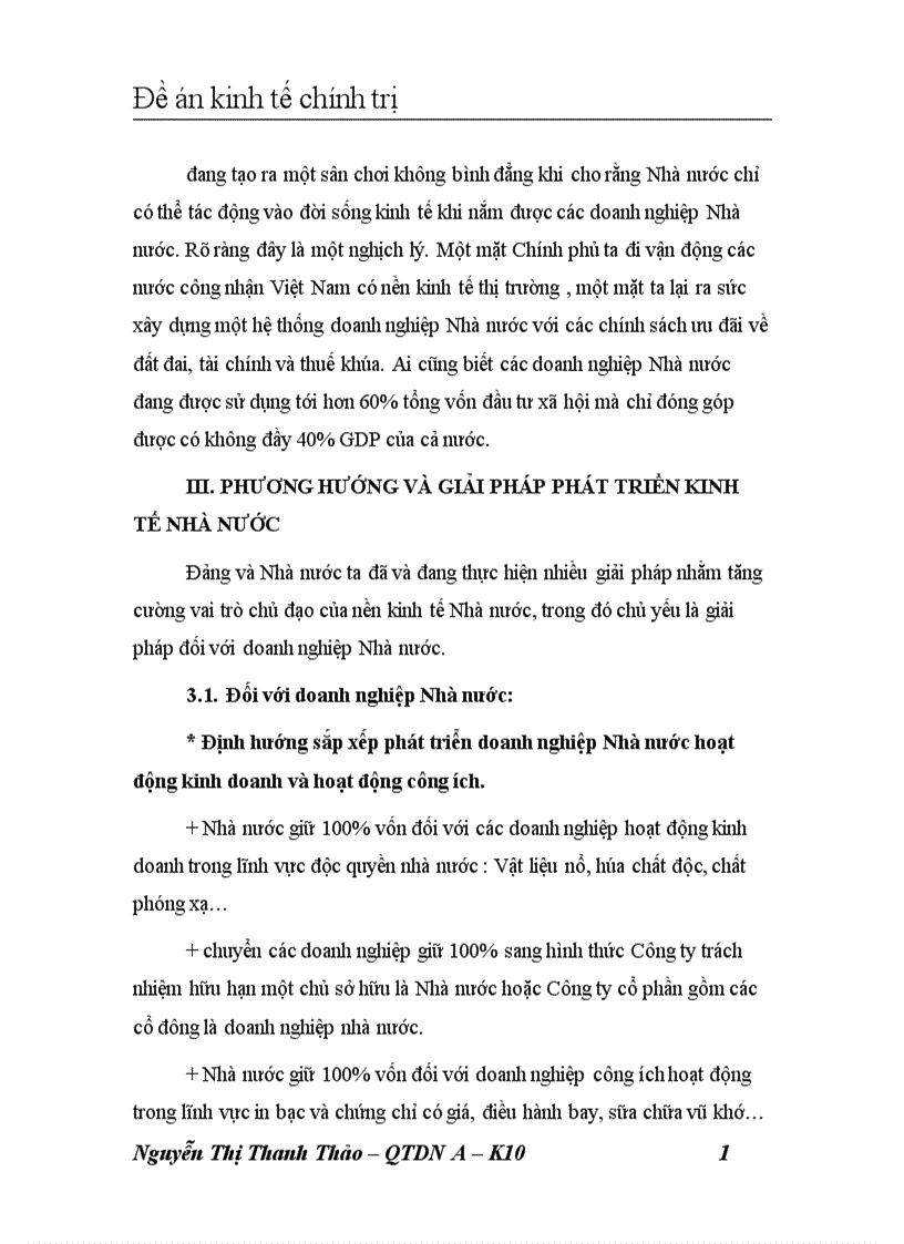 image for page Kinh tế Nhà nước và vai trò của nó trong nền kinh tế thị trường ở nước ta 1