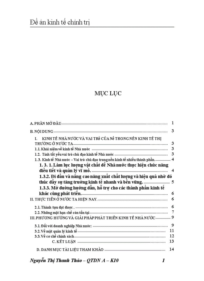 image for page Kinh tế Nhà nước và vai trò của nó trong nền kinh tế thị trường ở nước ta 1