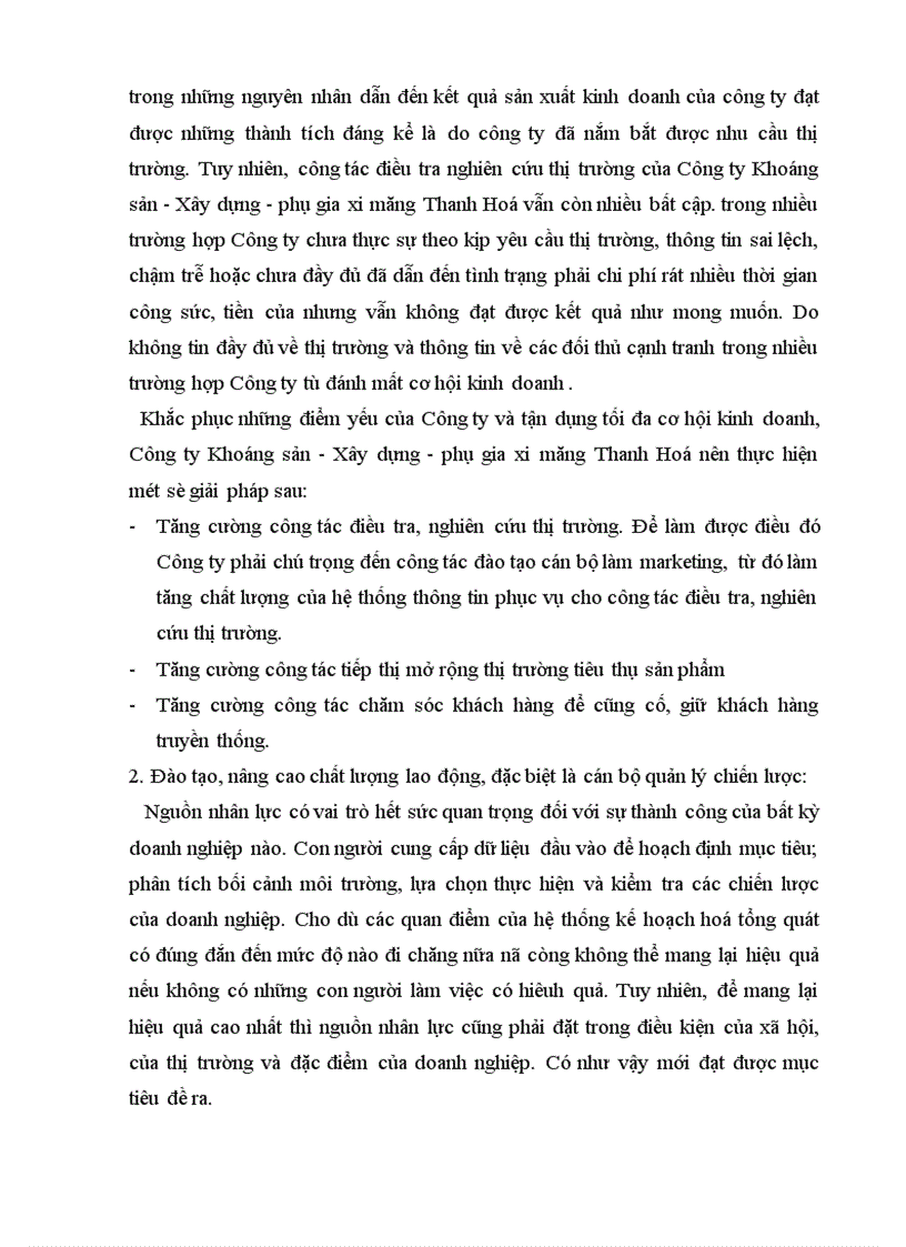 image for page Hoạch định chiến lược kinh doanh cho Công ty Khoáng sản Xây dựng Phụ gia xi măng Thanh Hoá 1