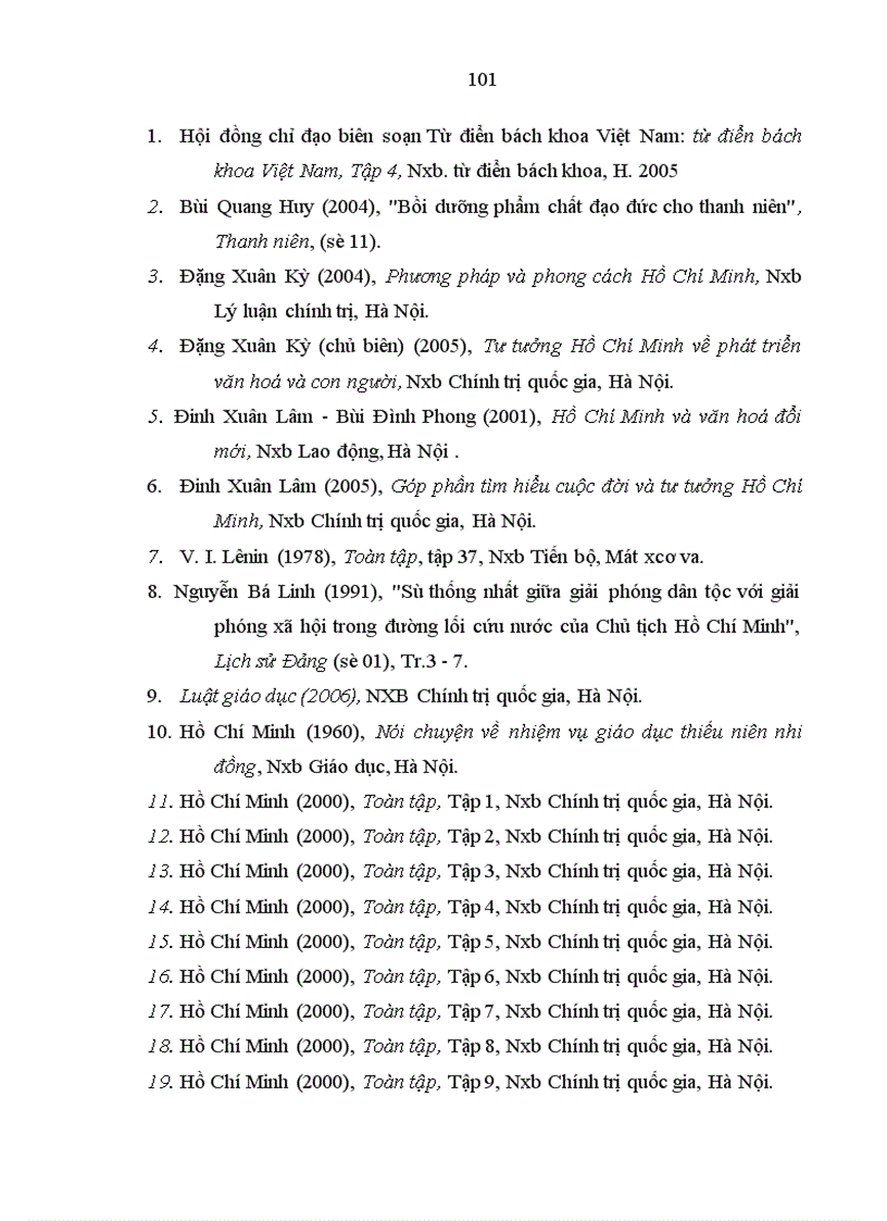 image for page Giáo dục chủ nghĩa yêu nước Hồ Chí Minh cho học sinh trung học phổ thông tỉnh Bắc Ninh trong thời kỳ đẩy mạnh công nghiệp hoá hiện đại hoá đất nước