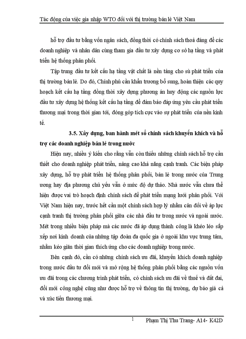 image for page Tác động của việc gia nhập WTO đối với thị trường bán lẻ Việt Nam