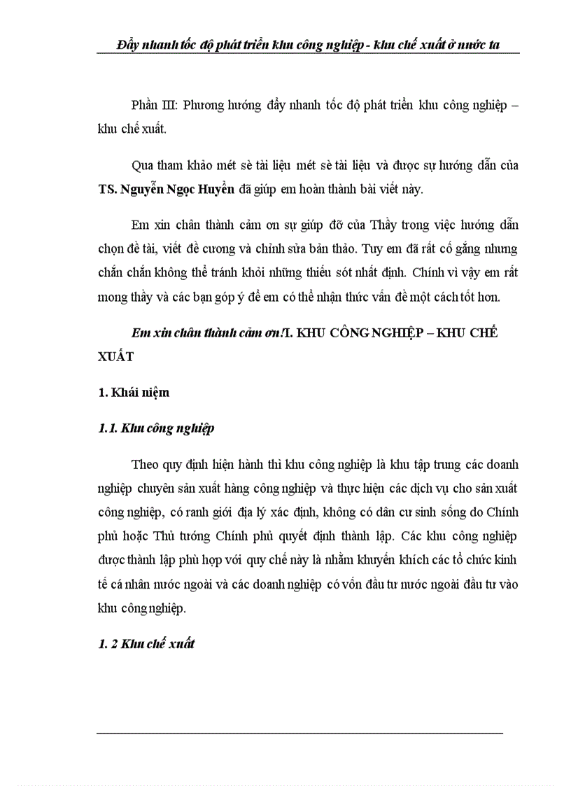 image for page Thúc đẩy tốc độ phát triển khu công nghiệp khu chế xuất ở nước ta