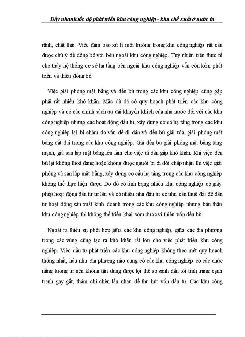 image for page Thúc đẩy tốc độ phát triển khu công nghiệp khu chế xuất ở nước ta