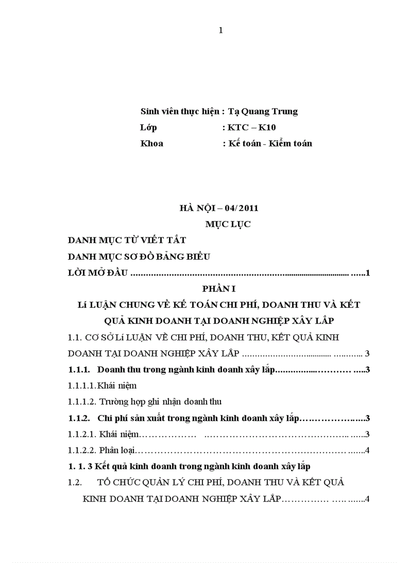 image for page Kế toán doanh thu chi phí và kết quả kinh doanh tại Công ty Cổ phần Xây dựng Vinaconex 9 1