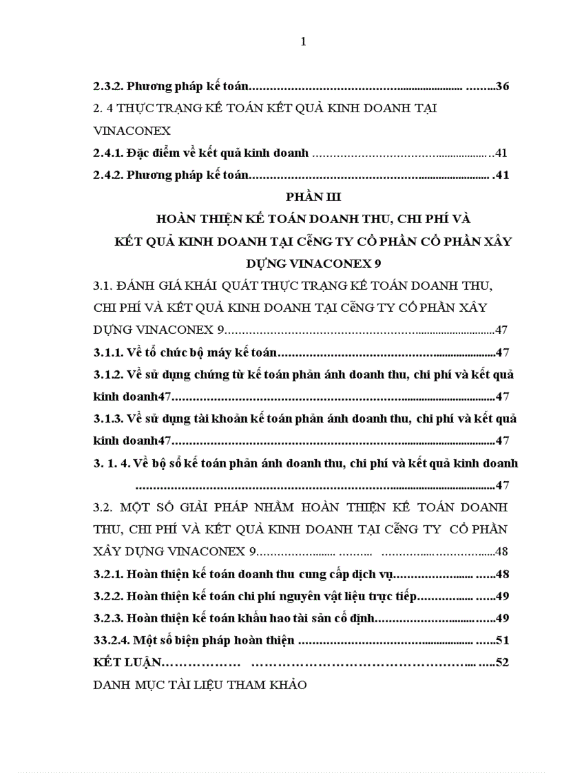 image for page Kế toán doanh thu chi phí và kết quả kinh doanh tại Công ty Cổ phần Xây dựng Vinaconex 9 1