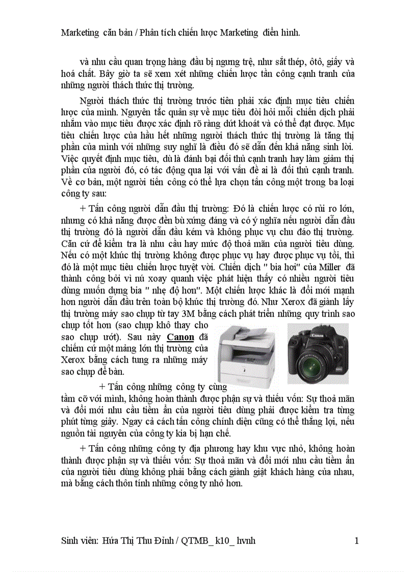 image for page Phân tích chiến lược Marketing điển hình