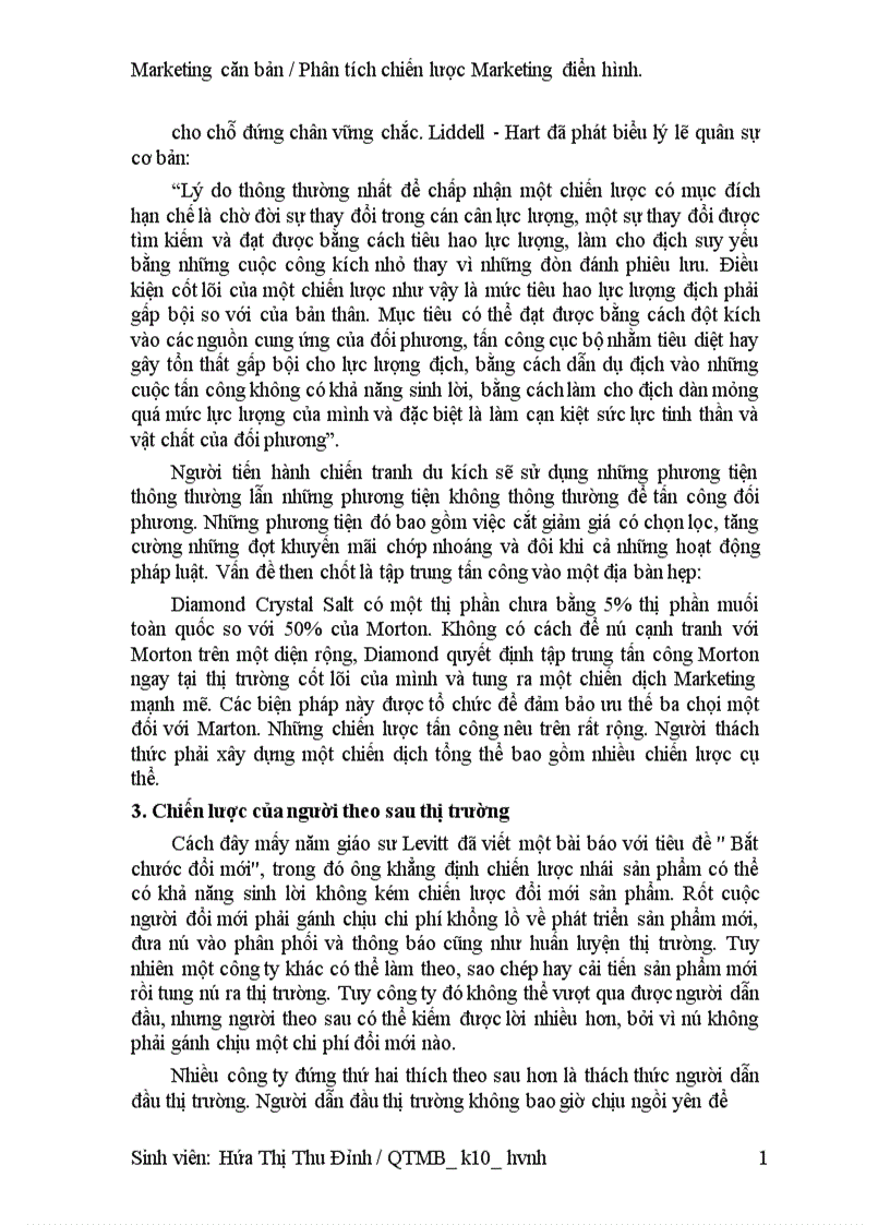 image for page Phân tích chiến lược Marketing điển hình