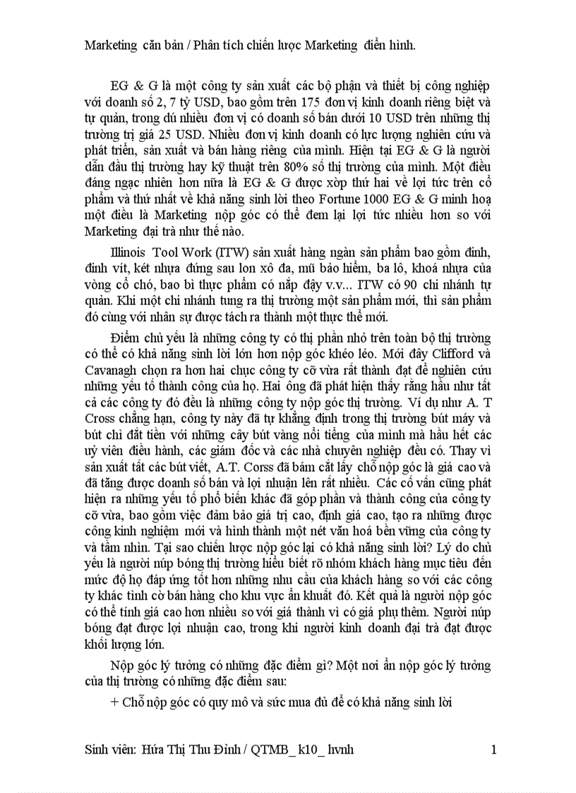 image for page Phân tích chiến lược Marketing điển hình