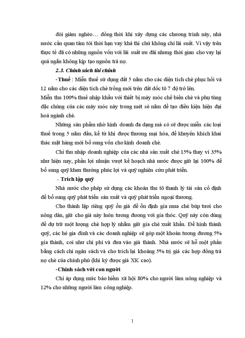 image for page Một số giải pháp nâng cao giá trị chè xuất khẩu và mở rộng thị trường xuất khẩu chè tại Công ty Xuất nhập khẩu Lạng Sơn 1