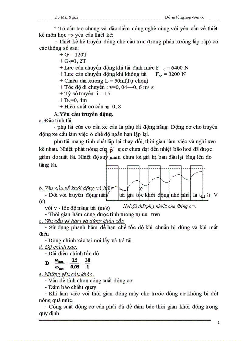 image for page Thiết kế truyền động cho cầu trục