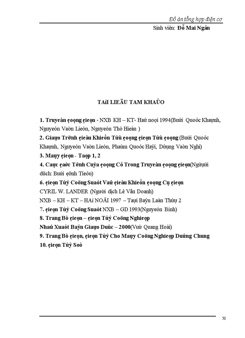 image for page Thiết kế truyền động cho cầu trục