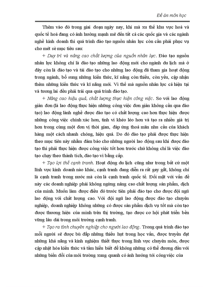 image for page Thực trạng đào tạo nguồn nhân lực cho ngành du lịch Việt Nam 1