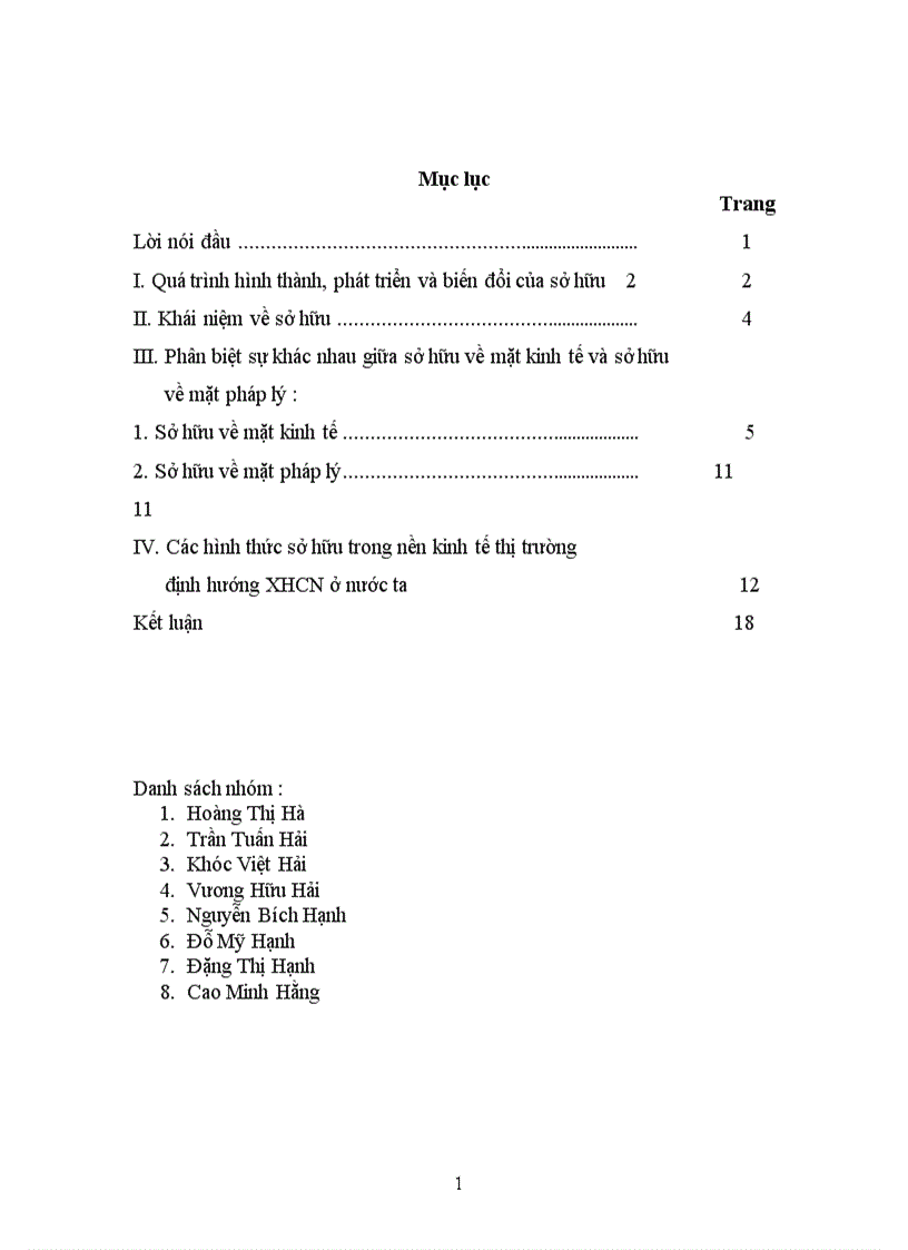 image for page Các hình thức sở hữu trong nền kinh tế thị trường định hướng XHCN ở nước ta