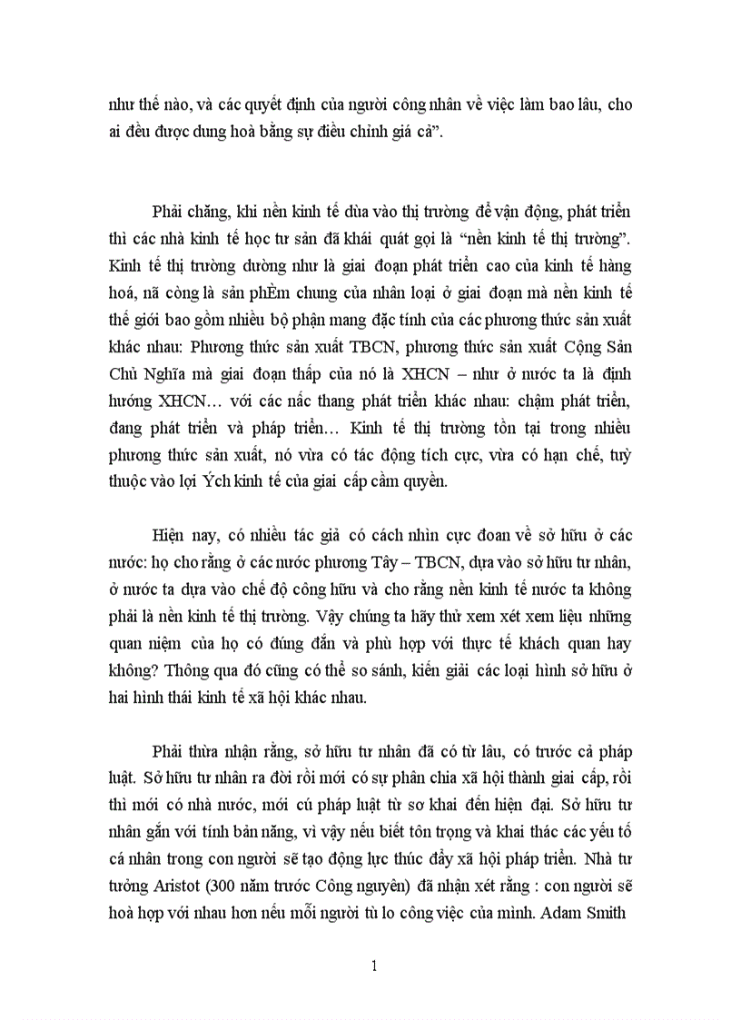 image for page Các hình thức sở hữu trong nền kinh tế thị trường định hướng XHCN ở nước ta
