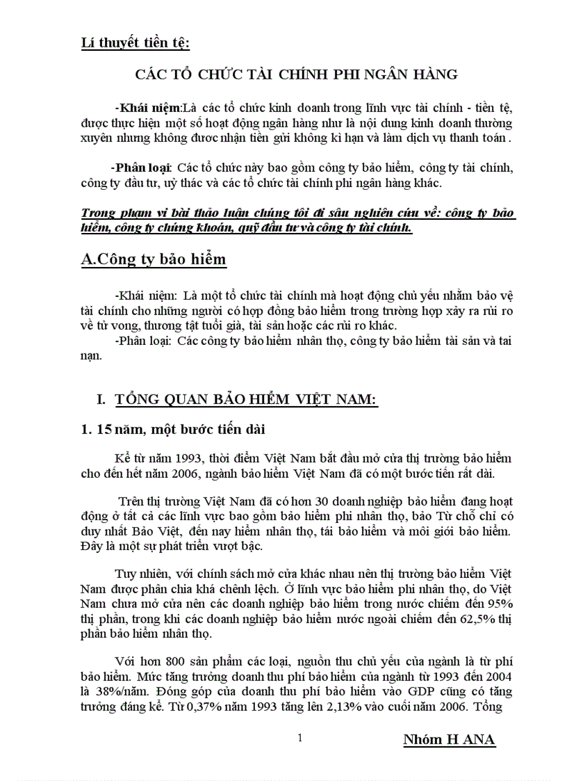 image for page Công ty bảo hiểm công ty chứng khoán quỹ đầu tư và công ty tài chính