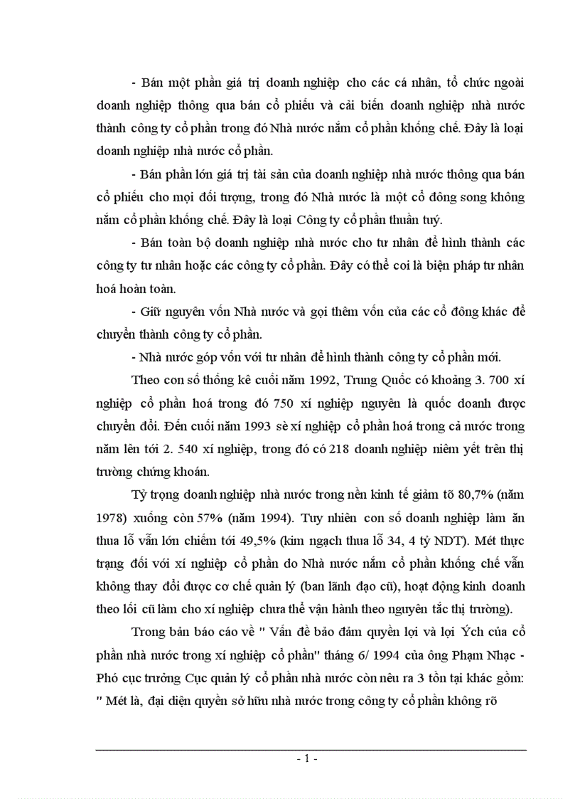 image for page Cổ phần hoá doanh nghiệp nhà nước trên địa bàn Hà Nội 1