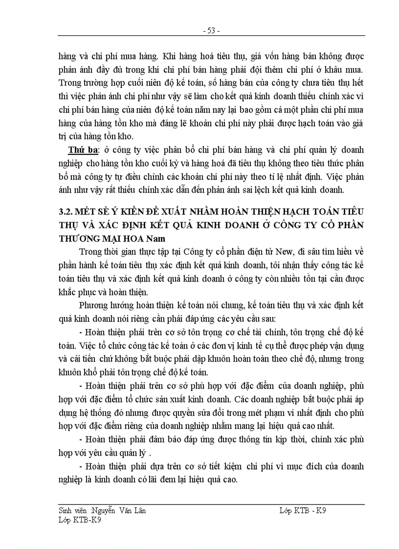 image for page Hoàn thiện công tác kế toán bán hàng và xác định kết quả kinh doanh tại công ty cổ phần thương mại Hoa Nam 1