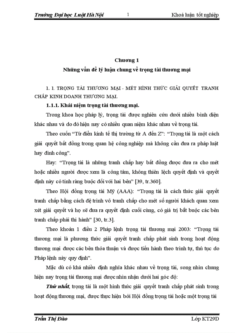 image for page Giải quyết tranh chấp thương mại bằng trọng tài theo pháp luật hiện hành 1