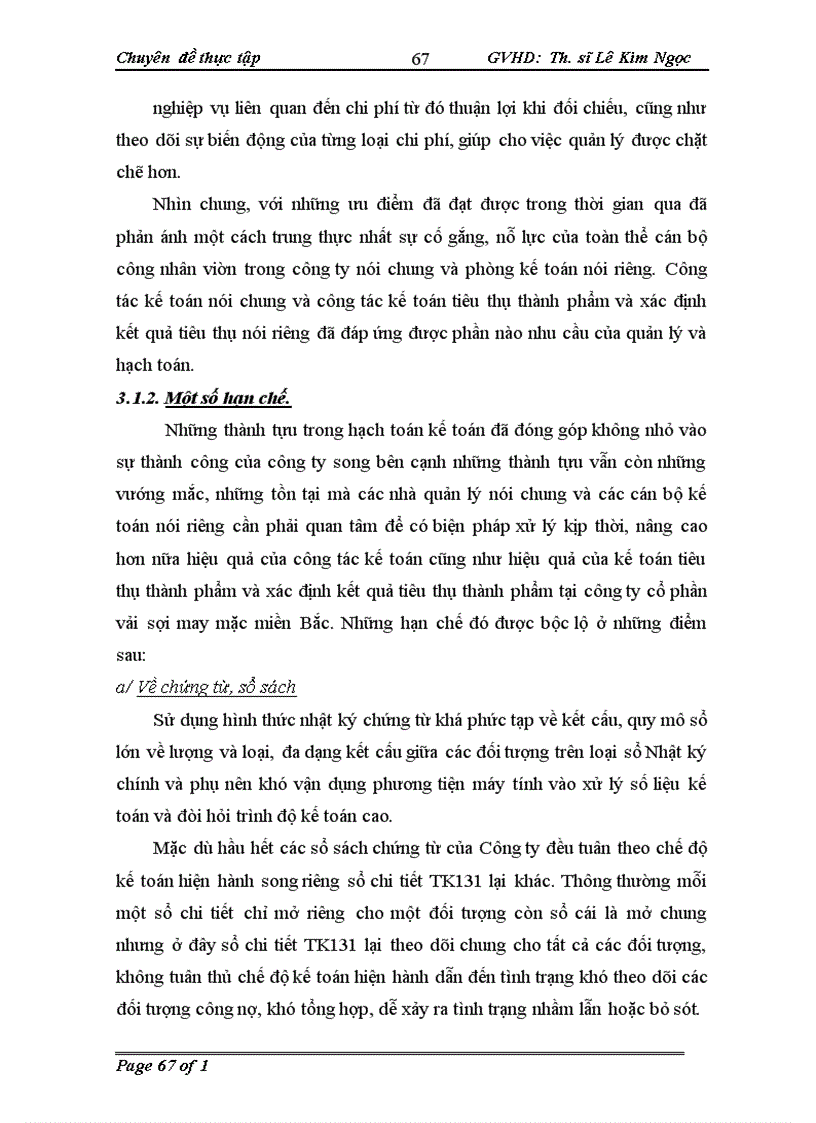 image for page Hoàn thiện kế toán tiêu thụ thành phẩm và xác định kết quả tiêu thụ thành phẩm tại công ty cổ phần vải sợi miền Bắc