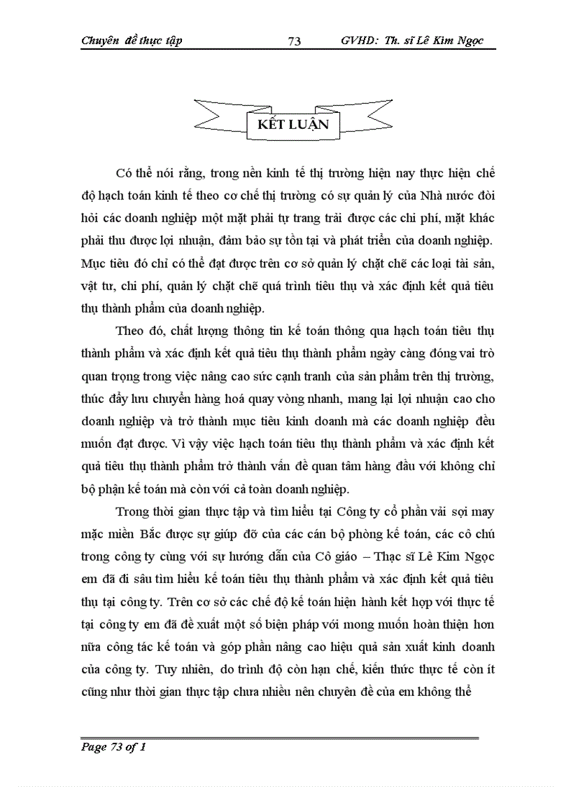 image for page Hoàn thiện kế toán tiêu thụ thành phẩm và xác định kết quả tiêu thụ thành phẩm tại công ty cổ phần vải sợi miền Bắc