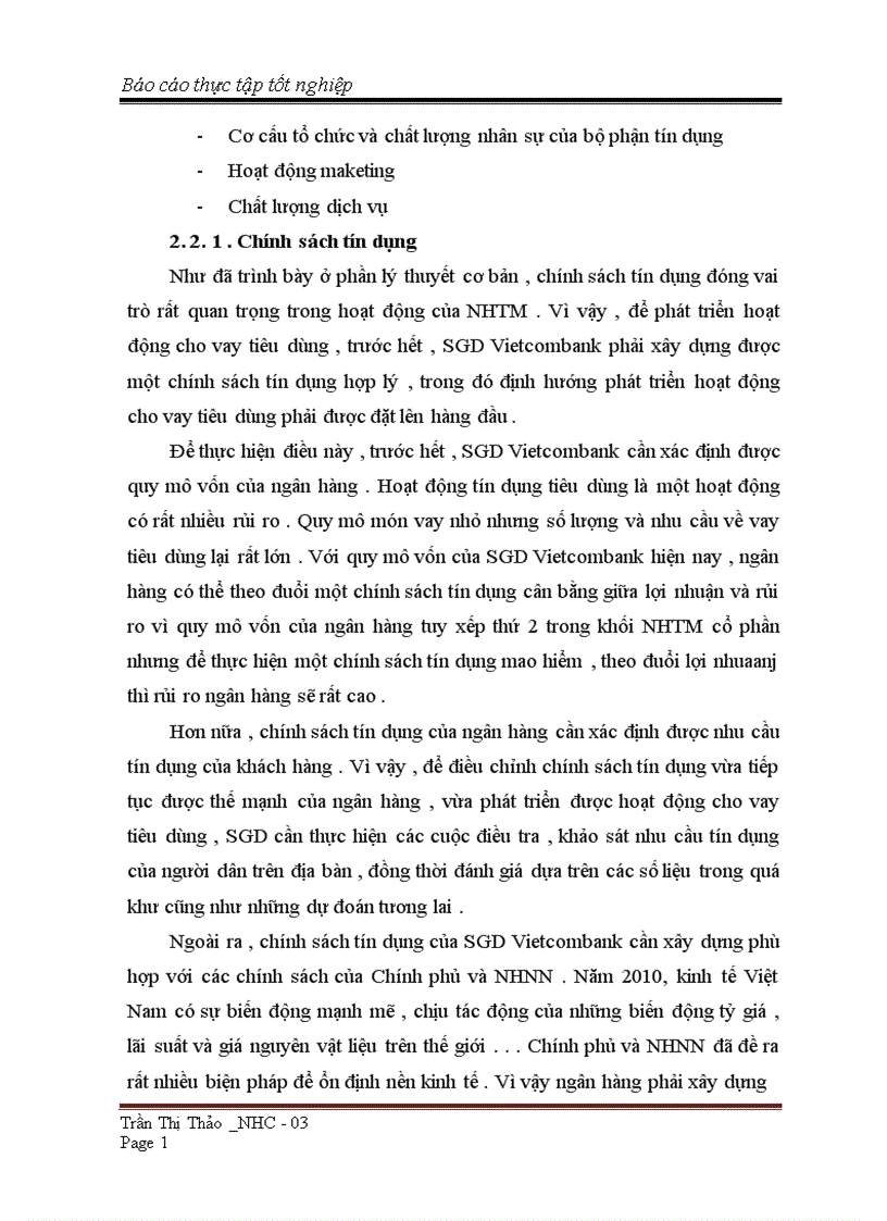 image for page Phát triển hoạt động cho vay tiêu dùng tại Ngân hàng thương mại cổ phần Ngoại thương Việt Nam 1
