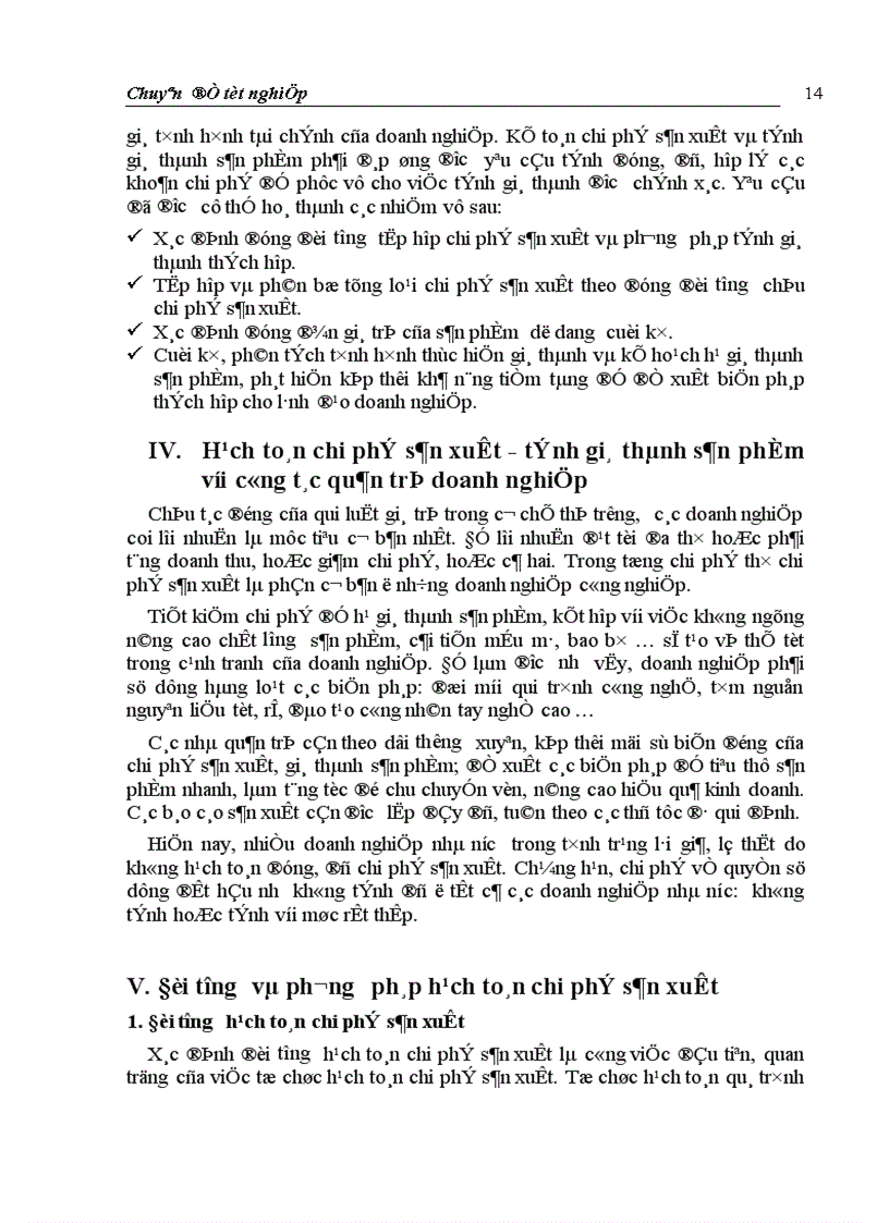 image for page Hoàn thiện hạch toán chi phí sản xuất và tính giá thành sản phẩm tại Công ty Giầy Thượng Đình 1
