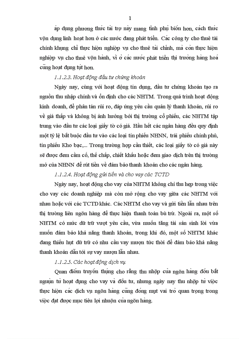 image for page Giải pháp tăng lợi nhuận từ hoạt động kinh doanh của Ngân hàng Thương mại Cổ phần Nhà Hà Nội 1