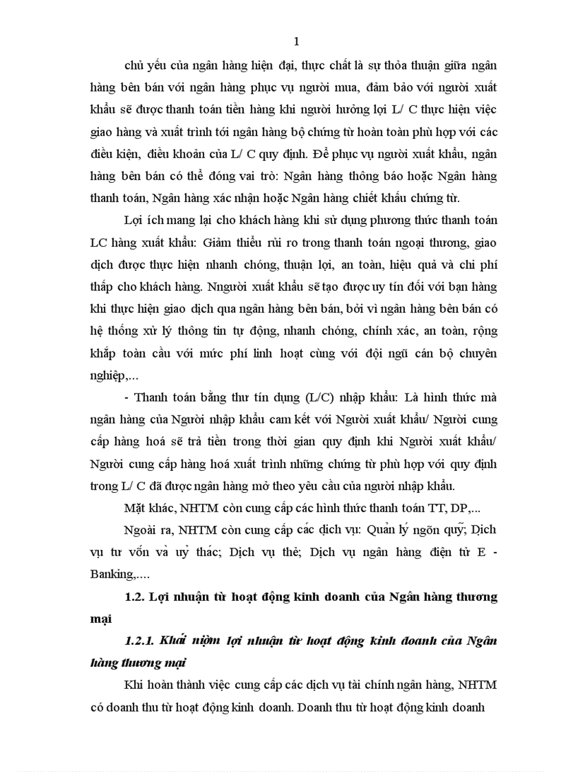 image for page Giải pháp tăng lợi nhuận từ hoạt động kinh doanh của Ngân hàng Thương mại Cổ phần Nhà Hà Nội 1