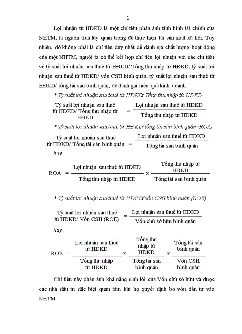 image for page Giải pháp tăng lợi nhuận từ hoạt động kinh doanh của Ngân hàng Thương mại Cổ phần Nhà Hà Nội 1