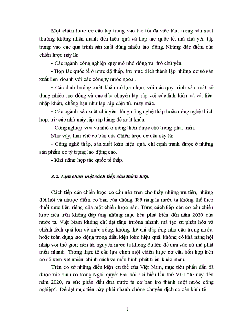 image for page Mối quan hệ giữa tăng trưởng kinh tế và chuyển dịch cơ cấu kinh tế ngành từ nay đến 2020 1