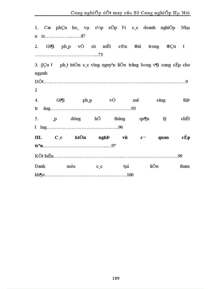 image for page Tình hình đầu tư phát triển ngành Công nghiệp Dệt May quốc doanh thuộc Sở Công nghiệp Hà Nội 1