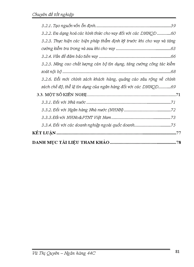 image for page Nâng cao chất lượng tín dụng đối với các doanh nghiệp ngoài quốc doanh tại chi nhánh Ngân hàng Nông nghiệp và phát triển nông thôn Láng Hạ 1