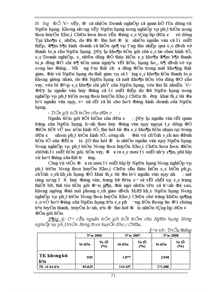 image for page Giải pháp tăng cường khả năng huy động vốn tại Ngân hàng nông nghiệp và phát triển nông thôn huyện Khoái Châu Hơưng Yên 1