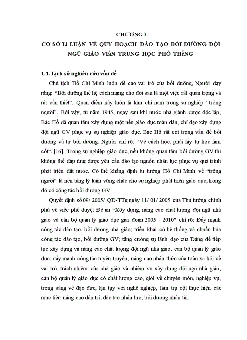 image for page Quy hoạch đào tạo bồi dưỡng đội ngũ giáo viên Trung học Phổ thông tỉnh Điện Biên đến năm 2015 1