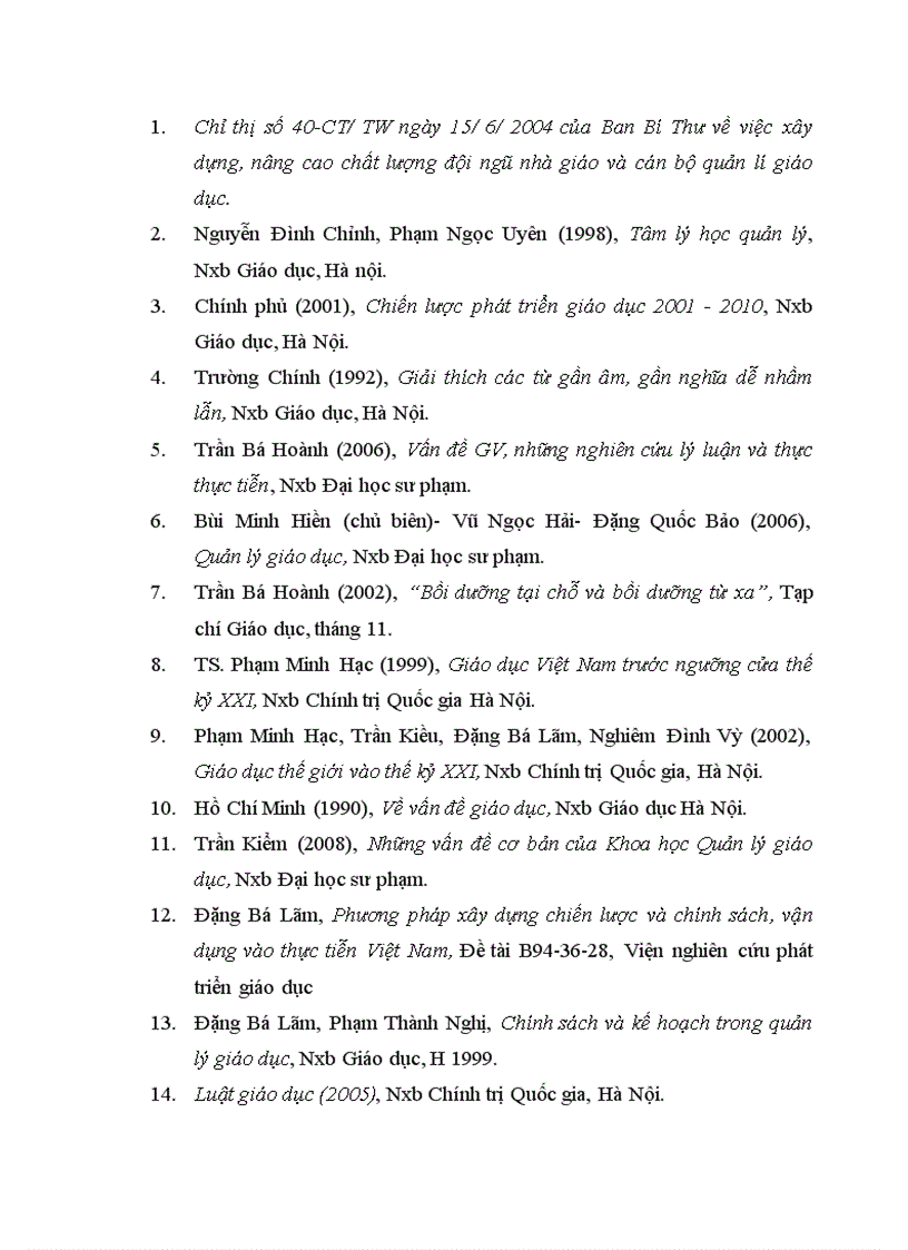 image for page Quy hoạch đào tạo bồi dưỡng đội ngũ giáo viên Trung học Phổ thông tỉnh Điện Biên đến năm 2015 1