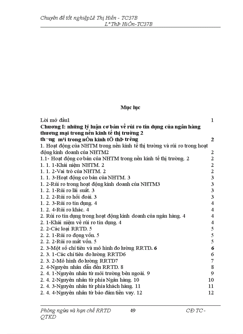 image for page Giải pháp phòng ngừa và hạn chế rủi ro tín dụng tại NHNo PTNT Huyện Như Xuân Tỉnh Thanh Hoá 1