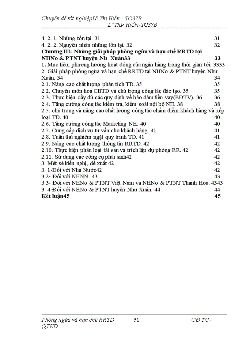 image for page Giải pháp phòng ngừa và hạn chế rủi ro tín dụng tại NHNo PTNT Huyện Như Xuân Tỉnh Thanh Hoá 1