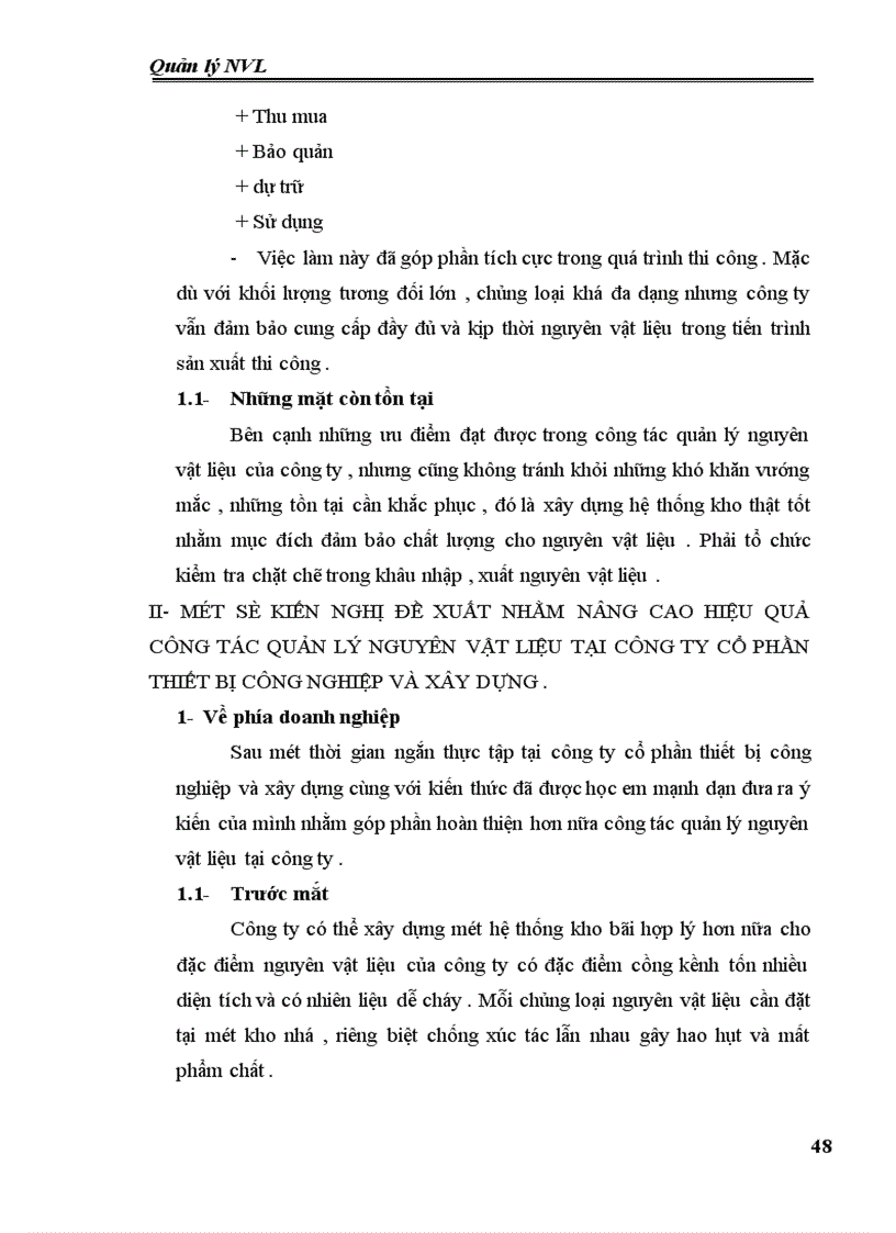 image for page Công tác quản lý nguyên vật liệu tại công ty Cổ phần thiết bị công nghiệp và xây dựng 1