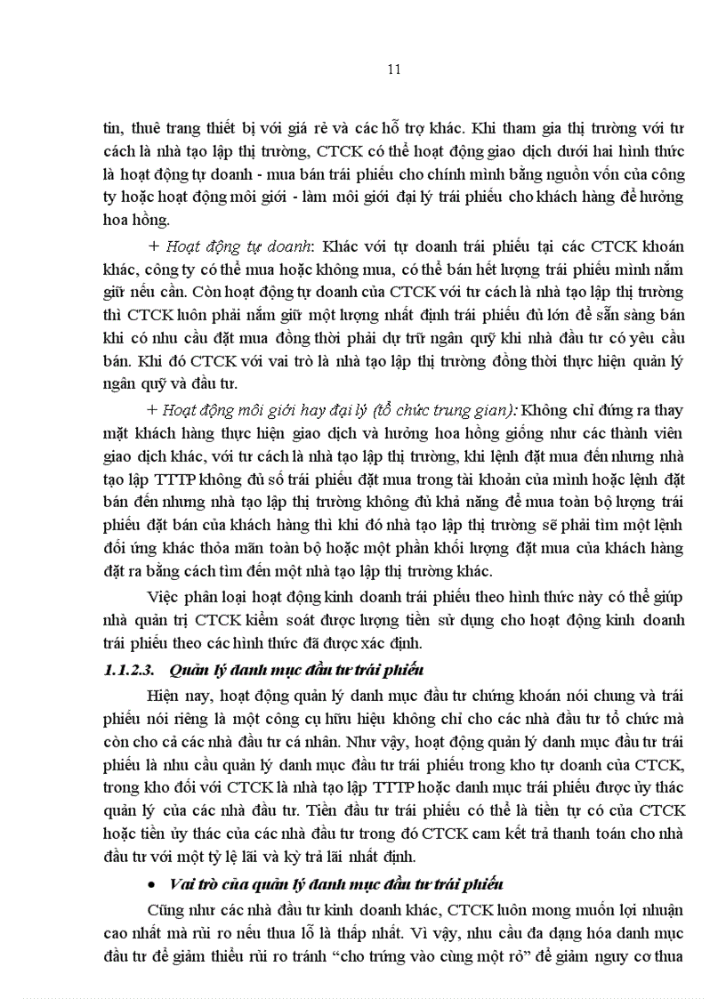 image for page Phát triển hoạt động kinh doanh trái phiếu tại Công ty cổ phần Chứng khoán Thăng Long 1