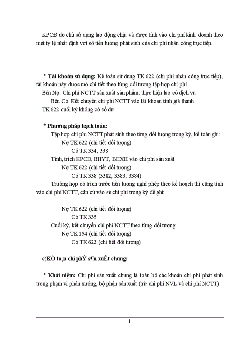 image for page Kế toán chi phí sản xuất và tính giá thành sản phẩm tại Công ty Gốm Xây Dựng Đại Thanh 1