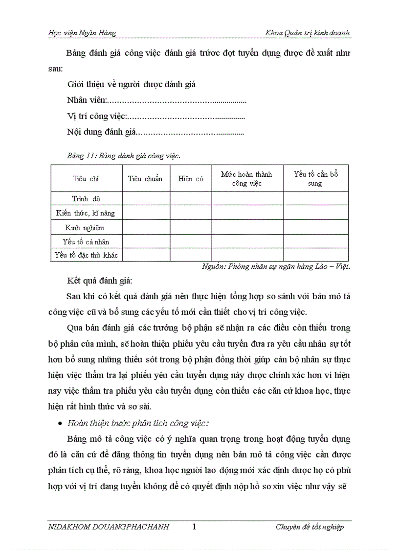 image for page Hoàn thiện công tác tuyển dụng nhân sự tại Ngân hàng Liên doanh Lào Việt chi nhánh Hà nội 1