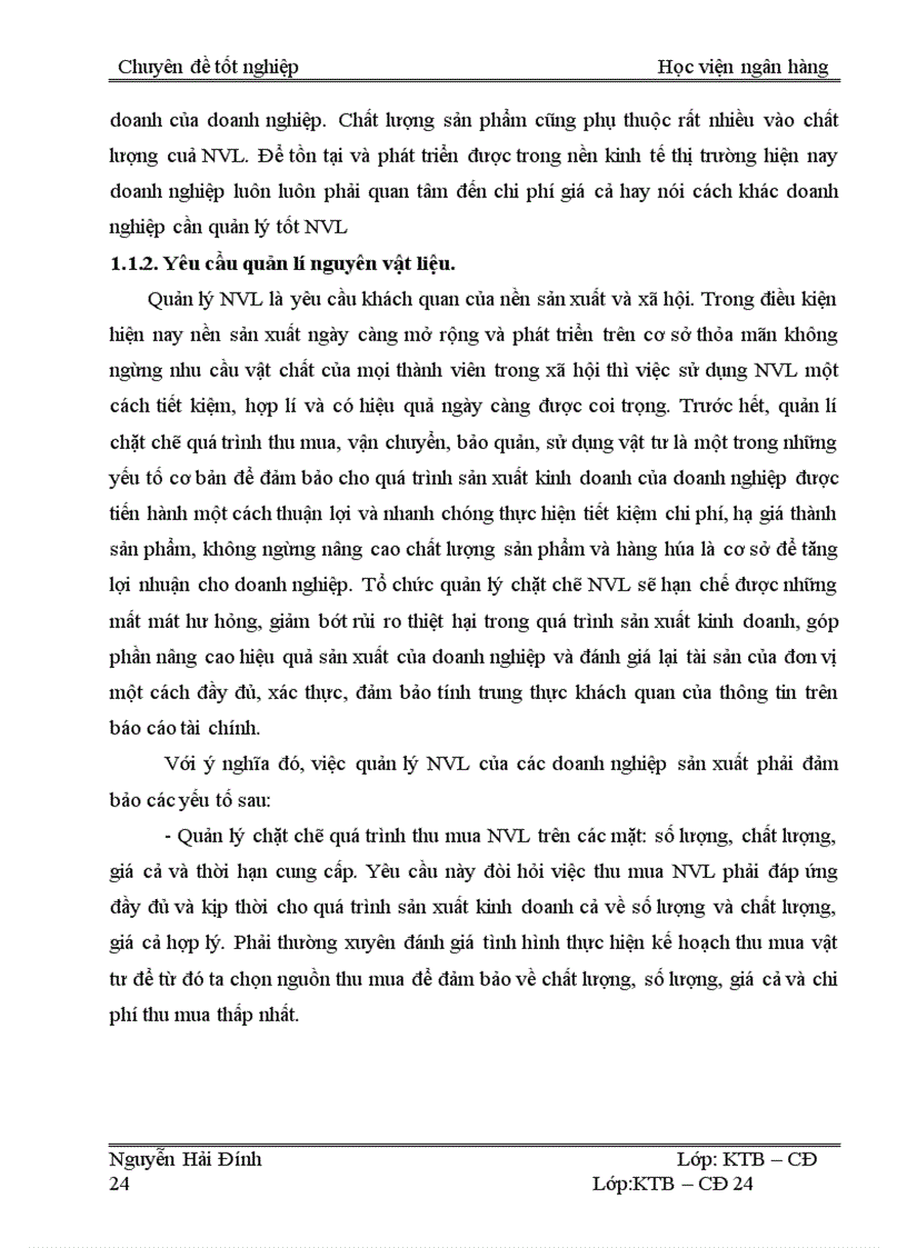 image for page Hoàn thiện công tác kế toán nguyên vật liệu tại công ty cổ phần thảm may Bắc Ninh 1